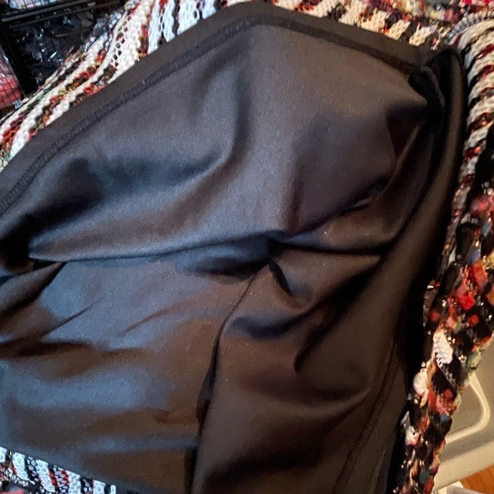 Massimo Colorful Chevron Skater Dress w/ Exposed Zipper - Picture 13 of 14